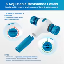 Digital Breathing Exercise Device for Lungs