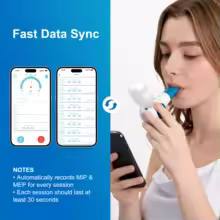 Digital Breathing Exercise Device for Lungs